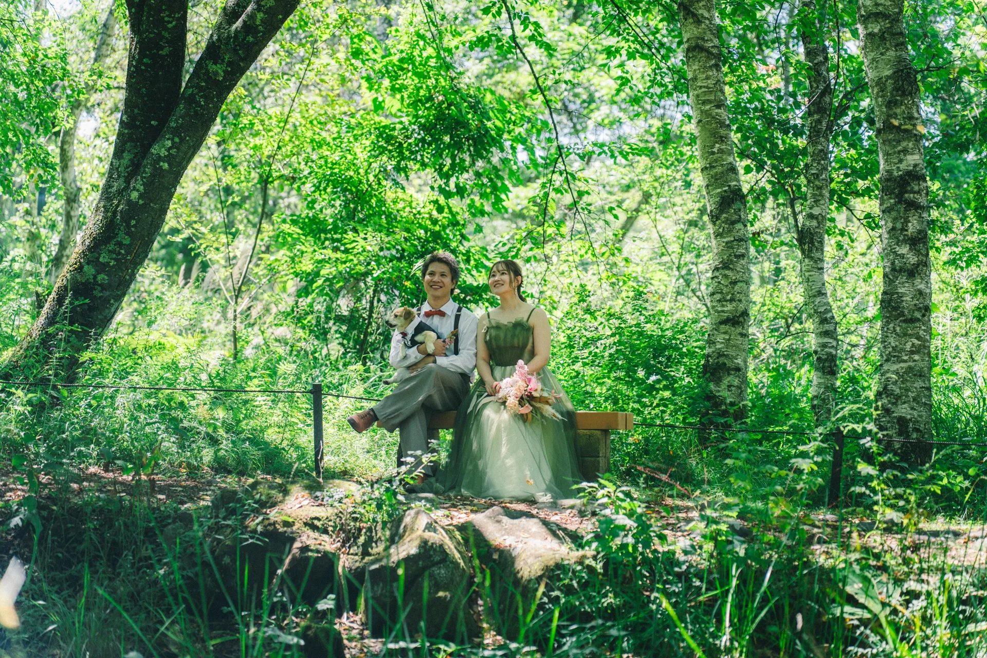 U さん & V さん — 八ヶ岳山麓 ロケーション