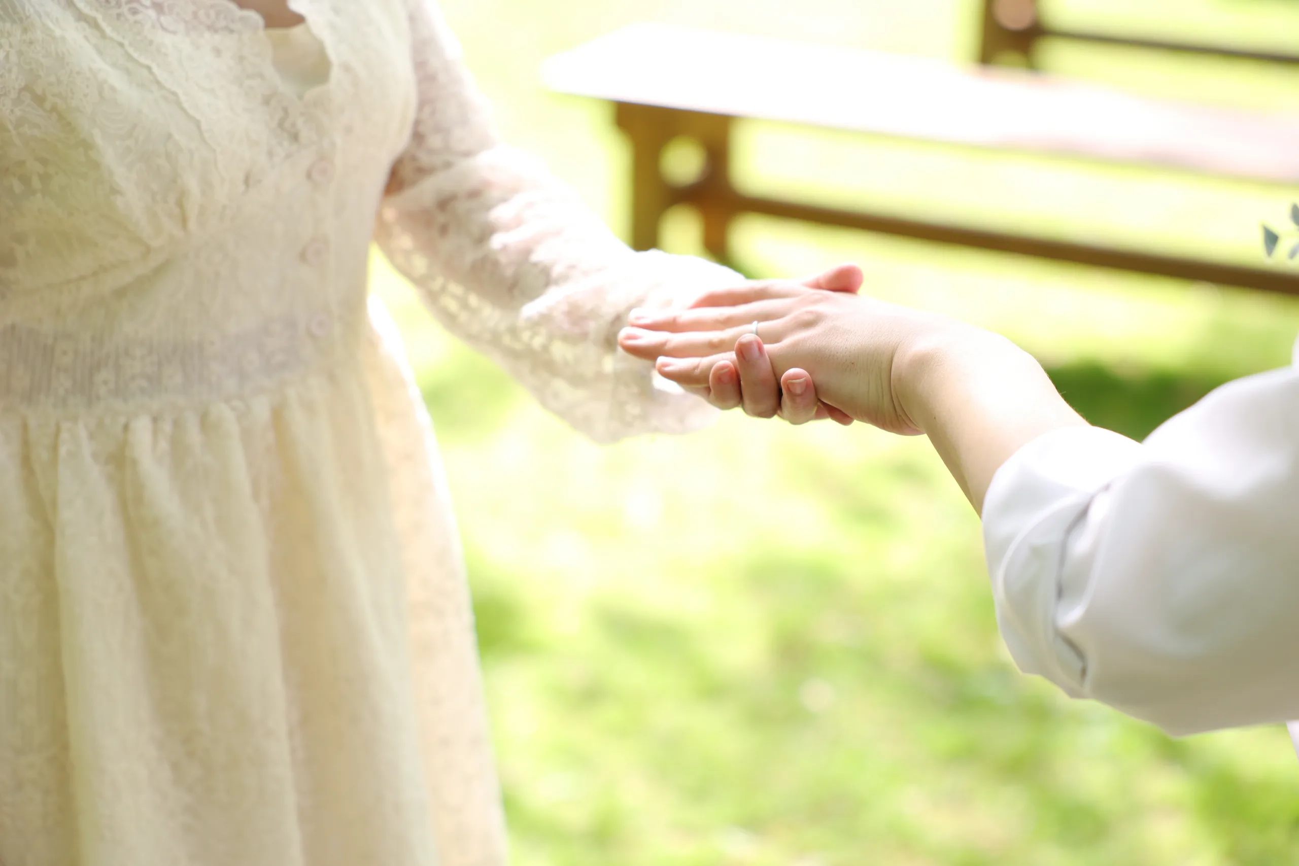 P さん & Q さん — 八ヶ岳自然文化園